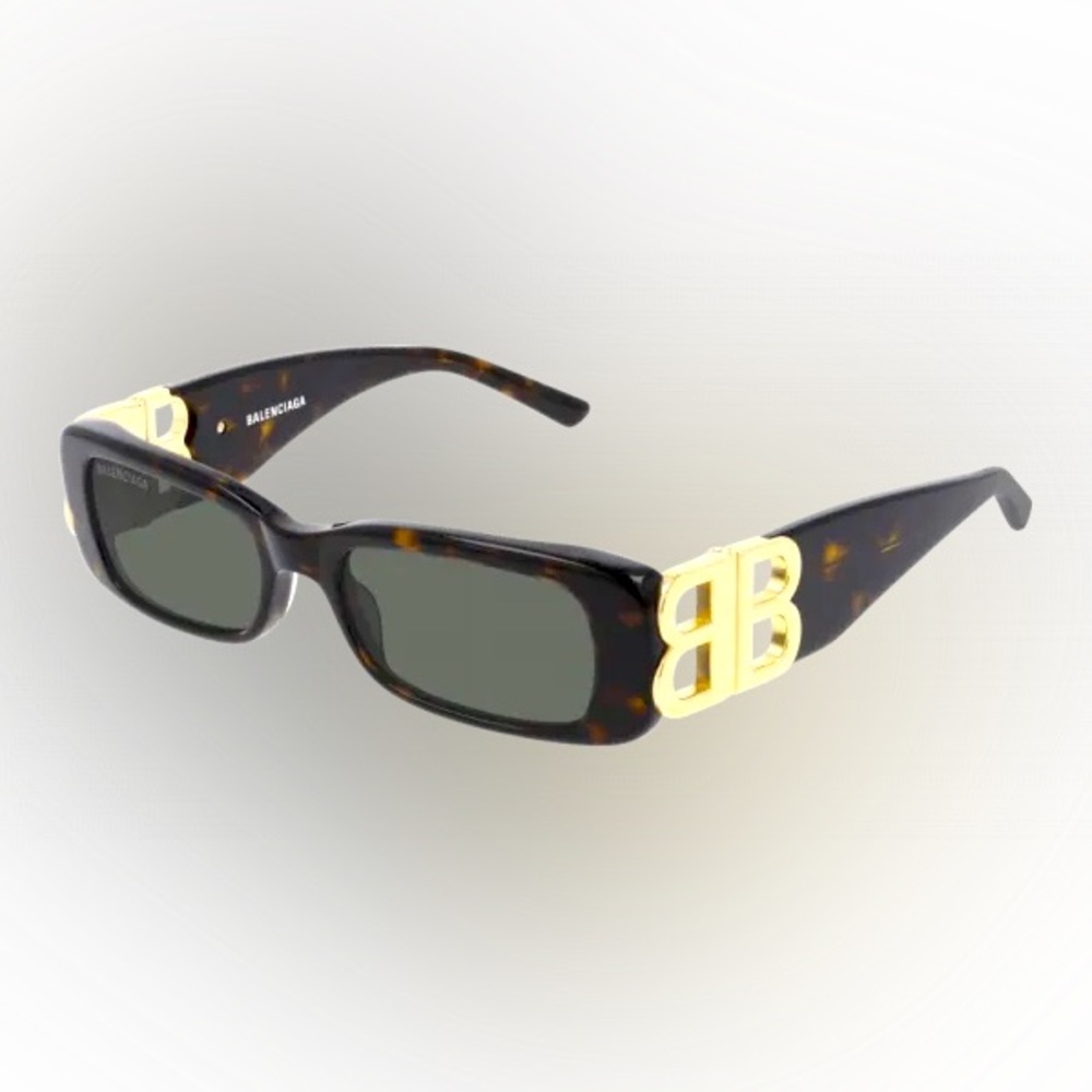 Balenciaga BB0096S Havana sunglasses